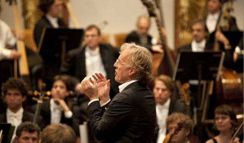 Liszts Orchesterklang auf der Spur: Martin Haselböck und die Wiener Akademie. Foto: Lukas Beck