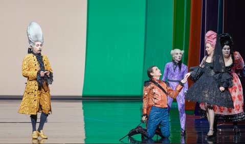 Rossinis „Il Barbiere di Siviglia“ an der Wiener Staatsoper. Foto: Wiener Staatsoper / Michael Pöhn 