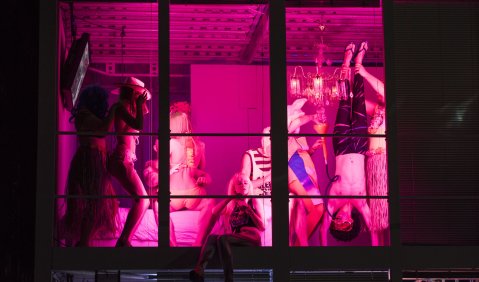 Mitglieder der Statisterie der Oper Halle © Theater-, Oper und Orchester GmbH Halle, Foto: Falk Wenzel