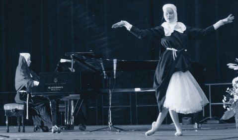 Angela Braun aus Ulm als Hauptdarstellerin im Musical