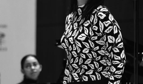 Aseel Osama aus Alexandria erhielt 2003 als erste Teilnehmerin der Deutschen Schulen im Ausland einen 1. Bundespreis der Kategorie „Gesang“. Foto: E. Malter