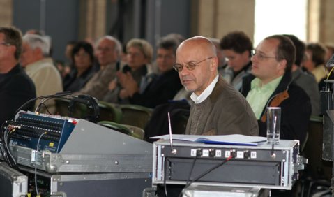 Retrospektive und neue Werke von Gerhard Stäbler. Foto: Charlotte Oswald