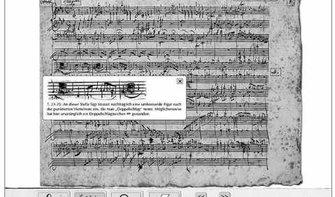 Virtuell in Mozarts Handschrift blättern: Mozarts Fantasie und Sonate c-Moll auf CD-ROM (Stiftung Mozarteum Salzburg)