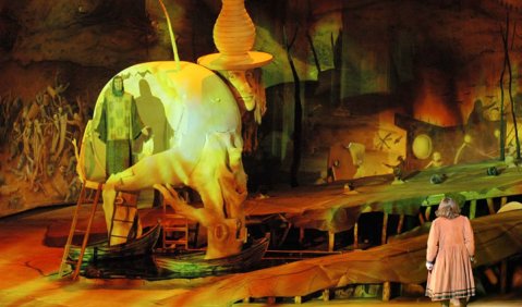 Bühnenbilder von schlagender Kraft: Hieronymus Bosch stand Pate. Foto: Theater Erfurt