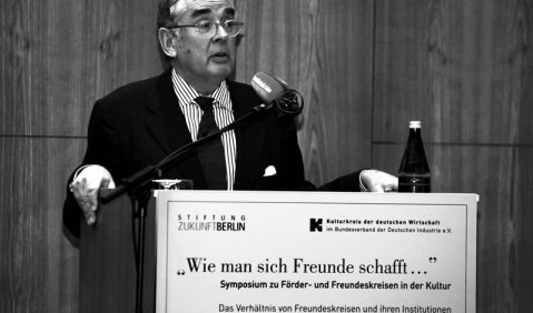 Eberhard von Koerber sprach die Keynote. Foto: Kulturkreis d. dt. Wirtschaft