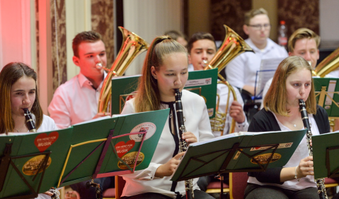 Jugendorchester während der Tage der Chor- und Orchestermusik in Gotha 2019. Foto: BMCO