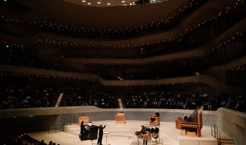 13.4.2018: Großer Saal. Jean Guillou. Foto: © Daniel Dittus