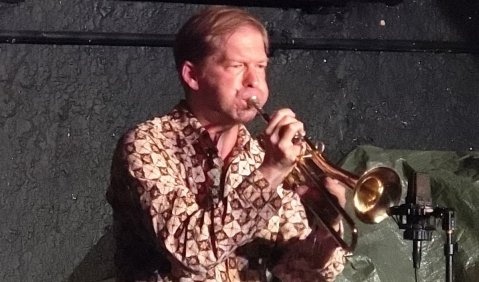 Axel Dörner in Nickelsdorf. Foto: Holger Pauler