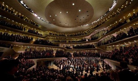 Nach dem Konzert. Foto: Manfred Zapf