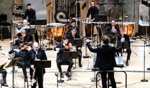 Das Ensemble intercontemporain. Foto: Polar Musikpreis