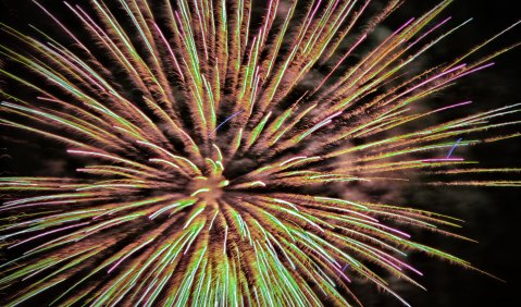 Feuerwerk! Foto: Hufner