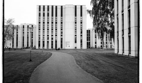 Nicht Baden-Württemberg, sondern Gießen. Universität. Foto: Hufner