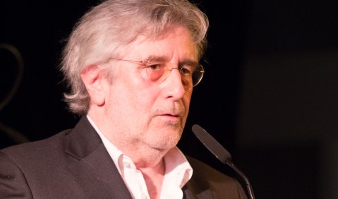 Frank Dostal bei der der Verleihung des Deutschen Jazzpreis an Peter Brötzmann 2011. Foto: Hufner