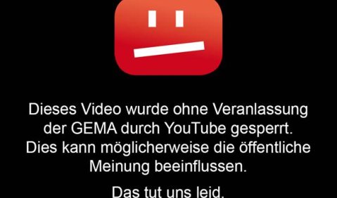 YouTube und Gema einigen sich - Ende der Sperrtafeln bei Musikvideos