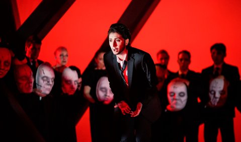 Orpheus, Tatia Jibladze | Opernchor des Theaters Kiel. Foto: Olaf Struck