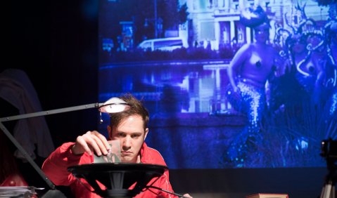 Johannes Kreidler. Foto: Falk Wenzel
