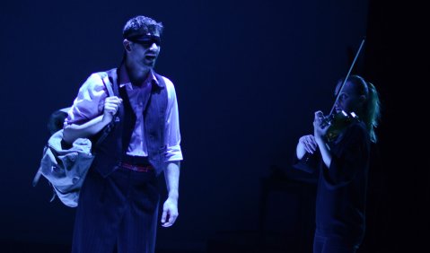 Martin Häßler, Diana Zaviryukha. © Foto: Theater, Oper und Orchester GmbH, Markus Scholz
