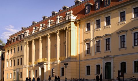 Die Hochschule für Musik Franz LIszt in Weimar. Foto: Alexander Burzik