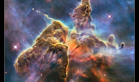 Space Night mit Hubble, aber ohne Musik. Foto: NASA