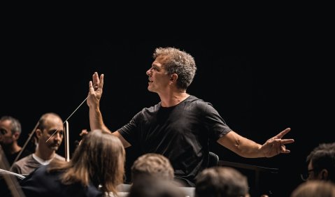 „Climate Change Goodwill Ambassador“ der UNO: das Beethoven Orchester Bonn unter Dirk Kaftan. Foto: Irène Zandel