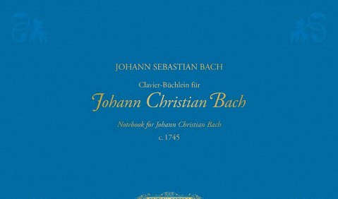 Johann Sebastian Bach: Clavier-Büchlein für Johann Christian Bach. Kritische Ausgabe, hrsg. von Christoph Wolff. Edition Peters 34308