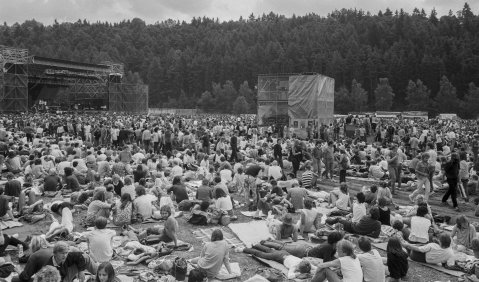 &bdquo;Anti-WAAhnsinns-Festivals&ldquo;. Foto: Bernd Schweinar