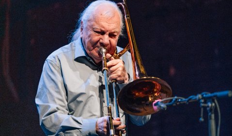 Posaunist Conny Bauer