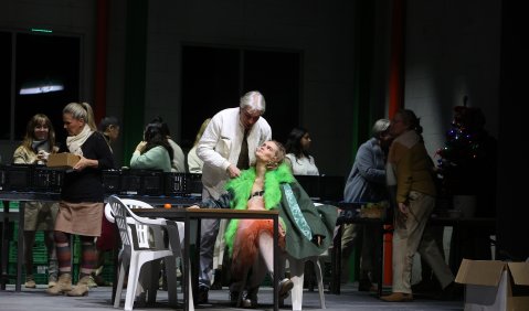 Sändig, Birkenheier (vorn). Chor. Foto: Jörg Landsberg
