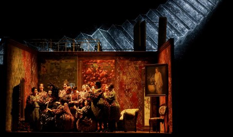 PIQUE DAME // Opern- und Extrachor, Anja Jung // Foto: Paul Leclaire