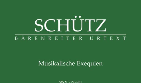 Heinrich Schütz: Musikalische Exequien SWV 279–281. Partitur, hrsg. von Beate Agnes Schmidt. Bärenreiter BA05926