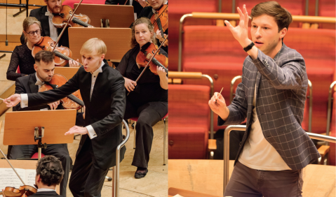 Henri Christofer Aavik und Friedrich Praetorius. Foto: WDR/Sirmin Kianmehr