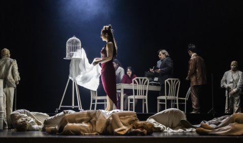 Georg Friedrich H&auml;ndel, Alcina am Landestheater Detmold. Foto: Jochen Quast