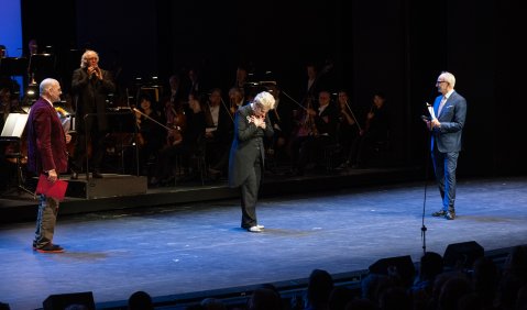 Seuferle, Runnicles, Soffel, Schwarz. Foto: Marcus Lieberenz