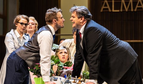 Hochzeit des Figaro am Staatstheater Meiningen. Foto: © Christian Iberl