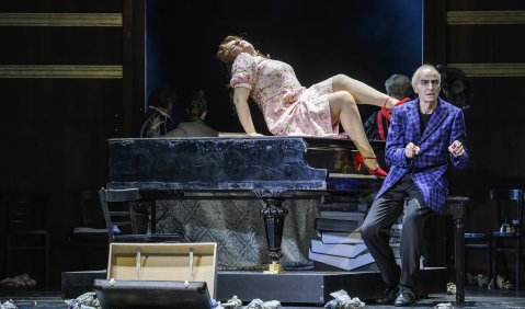 Nicole Wacker, Dietrich Henschel.  Foto: &copy; Bettina St&ouml;&szlig;