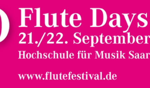 Flute Days Saarbrücken 21./22.9.2024 © Deutsche Gesellschaft für Flöte e.V.