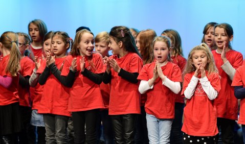 Rund um das Singen mit Kindern geht es beim „Tag der Kinderstimme.“ © Badischer Chorverband.