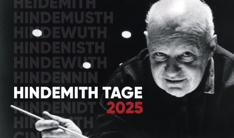 Plakat der Hindemith-Tage 2025 / © Hindemith Institut Frankfurt