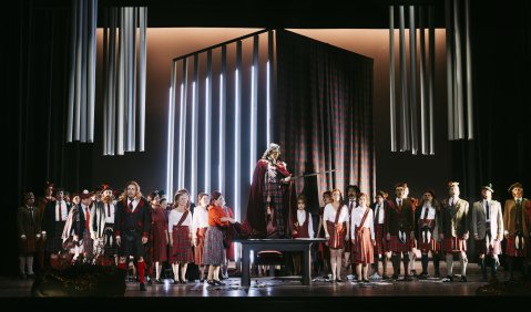 Macbeth am Landestheater Coburg. Foto: Eike Walkenhorst
