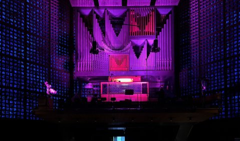 Monat der zeitgenössischen Musik in Berlin mit Neuer Orgelmusik eröffnet. Foto: Stefan Drees