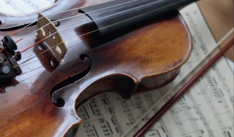 Violine mit Noten &copy; Hye Min Lee