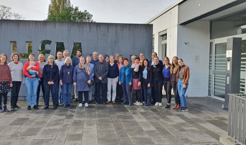 Teilnehmerinnen und Teilnehmer der Jubiläumssitzung in Saarbrücken. Foto: SBG-Archiv