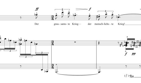 Stefan Litwin: „Menschlichkeit“ für Stimme und Klavier (2024)