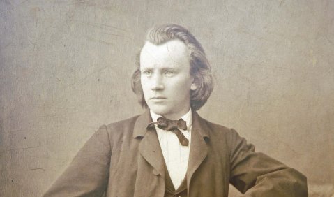 Johannes Brahms, Wien 1867. Foto: Brahms Institut Lübeck