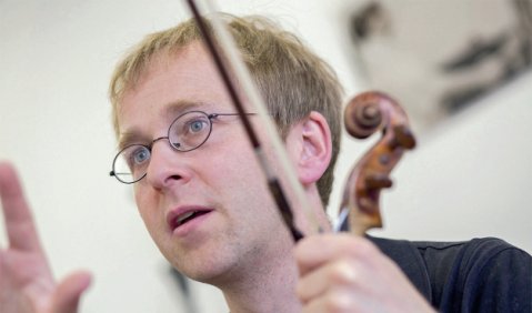 Heime M&uuml;ller, Prof. f&uuml;r Violine und Kammermusik an der Musikhochschule L&uuml;beck. Foto: K. Bashkirov