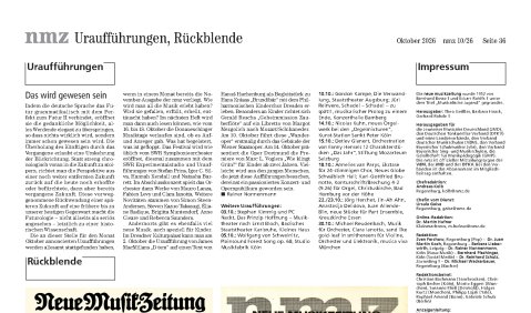 Ausgabe 10/26 - Die letzte Seite