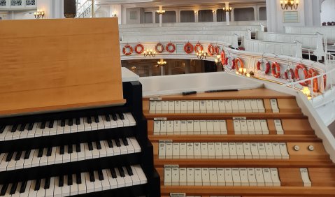 Orgel St. Michaelis in Hamburg. © Ralf-Thomas Lindner