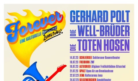 Tote Hosen, Polt und Well-Brüder auf Tour
