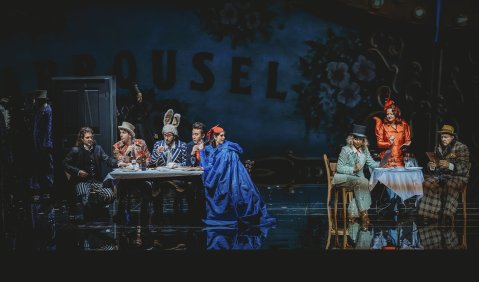 La Bohème Tiroler Festspiele Erl. Ensemble. Foto: ©  Xiomara Bender
