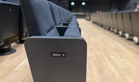 Reihe 9 in der Isarphilharmonie München. Foto: mku